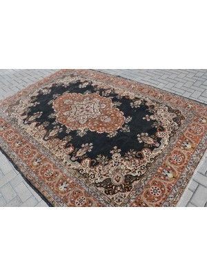 Kayra Export Eskitme Halı, Türk Halısı, Halı, 211 x 293  cm  Turuncu Halı, Ofice Oturma Odası Halı,  9350