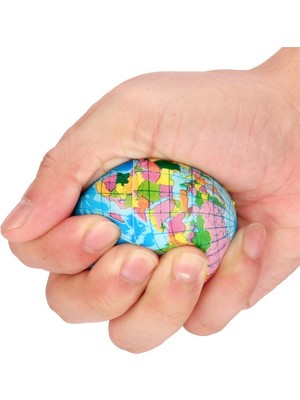 Schulzz Earthball Squishy Dekompresyon Dünya Stres Topu