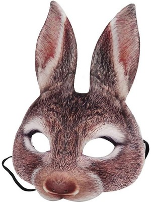 Schulzz Tavşan Cosplay Maske