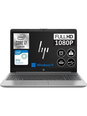 HP 250 G9 Intel Core i7 1255U 16GB 1TB SSD Windows 11 Home 15.6" FHD Taşınabilir Bilgisayar 6Q8M8ES23