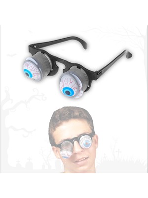 Süsle Bebek ve Parti Yaylı Sarkan Pörtlek Şaka Gözlüğü