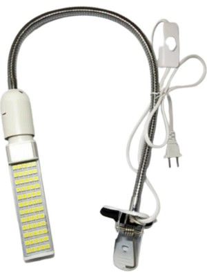 Mbl 60 LED Akrobat Masa Lambası Parlak Beyaz Işık | Metal Spiral Gövde Profesyonel Teknik Servis Lambası