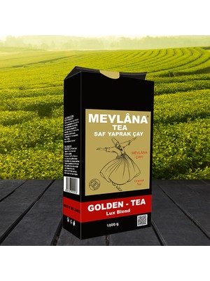Mevlana Tea Saf Yaprak Golden Tea Siyah Dökme Çay 1 kg