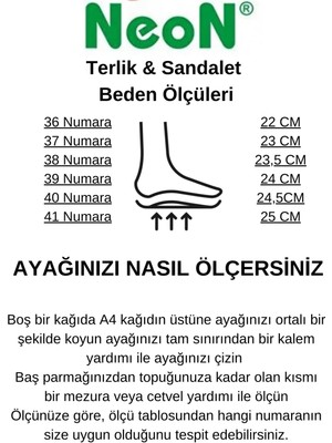 Neon Shoes Kadın Günlük Hasır Desenli Terletmeyen Anatomik Ortopedik Taban Ev Dışarı Anne Terliği