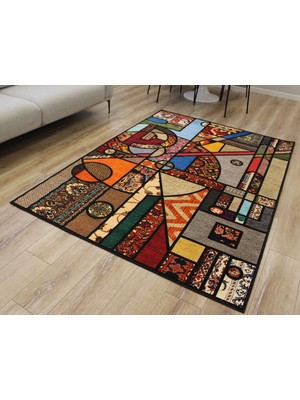 Rugs Modern Mira Art 2111 Çok Renkli Etnik Halı