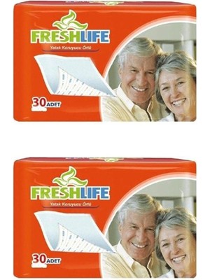 Freshlife Hasta Altı Yatak Koruyucu 60 x 90 - 30'lu Paket 2'li