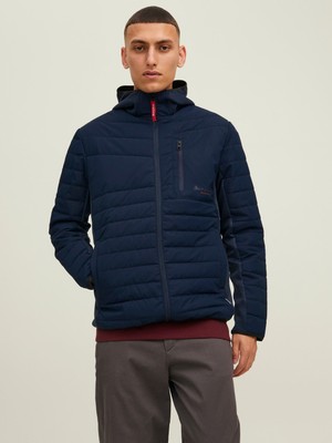 Jack & Jones Erkek Hybrid Teknolojik Kumaşlı Mont 12215679