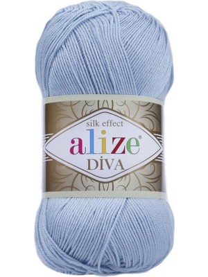 Alize Diva Bebe Mavi El Örgü Ipliği