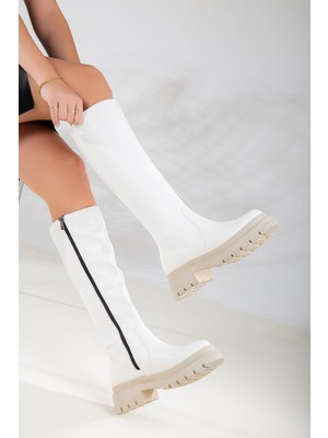 Daxtors D9500 Garantili Ürün Soğuk Geçirmez Kadın Kışlık Çizme