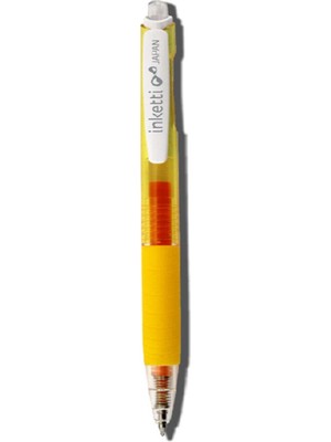 Penac İnketti 0.5 mm Jel Mürekkepli Kalem Sarı- Hızlı Kuruyan Akıcı Yazım