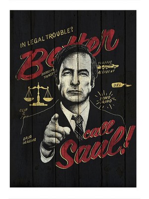 Ekart Better Call Saul Mdf Poster