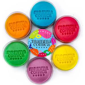 Mammacomica Dough 6’lı Oyun Hamuru - Klasik 130 Gram
