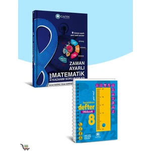 Çanta Yayınları 8. Sınıf Matematik Defter ve Kazınımlı Soru Bankası Seti
