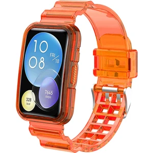 Huawei Watch Fit 2 Elegant Edition Kordon Transparan Silikon