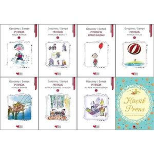 Pıtırcık Serisi 7 Kitap + Küçük Prens Hediye (Küçük Pıtırcık, Pıtırcık'ın Bisikleti, Kırmızı Balonu...)