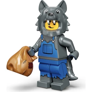 71034 Minifigür Seri 23 - 8 Wolf Costume (Kapalı Paket 1 Adet Minifigür)