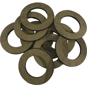 Ala Depo Makrome Küçük Halka 5cm 3mm Mdf Açık Meşe (10 Adet)