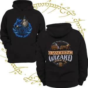 Yüzüklerin Efendisi Gandalf 3 Ipl. Şardonlu, Içi Polar, Çok Kalın, %100 Pamuk Hoodie