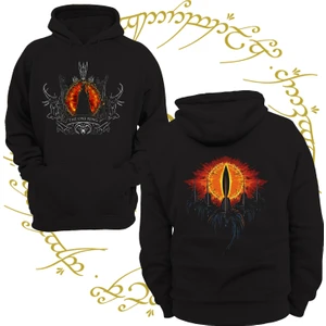 Yüzüklerin Efendisi Yüzük Tayfları 3 Ipl. Şardonlu, Içi Polar, Çok Kalın, %100 Pamuk Hoodie