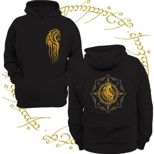 Yüzüklerin Efendisi Rohan 3 Ipl. Şardonlu, Içi Polar, Çok Kalın, %100 Pamuk Hoodie