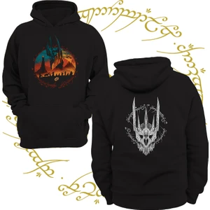 Yüzüklerin Efendisi Sauron 3 Ipl. Şardonlu, Içi Polar, Çok Kalın, %100 Pamuk Hoodie