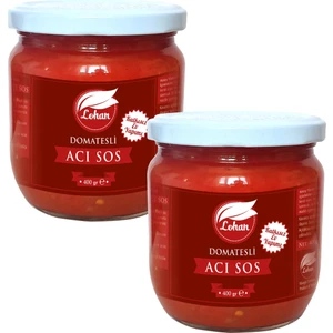 Ev Yapımı Acı Domatesli Sosu Acılı Sos 2 x 400 gr
