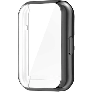 Case 4U Huawei Watch Fit 2 Akıllı Saat Silikon Kasa Koruyucu Gard 02 Siyah