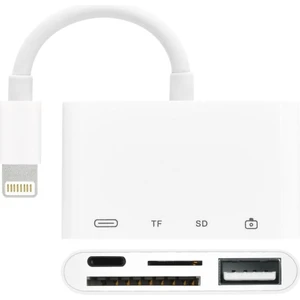 Apple iPhone x 11 12 13 Pro Plus Kart Okuyucu Kamera Bağlantı Kiti Şarj