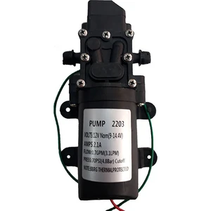 Akülü Su Aktarma ve Ilaç Motoru Pompası 12 Volt-