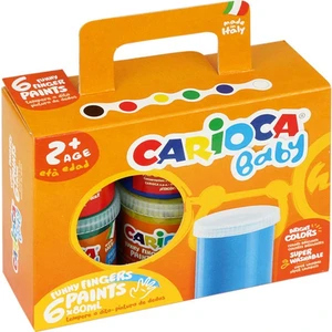 Byr Carioca Yıkanabilir Parmak Boyası 6 Renk |1 Adet|