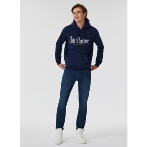 Lee Cooper Gregory Erkek Kapüşonlu Sweatshirt Lacivert