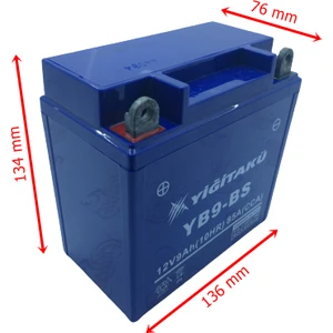 Yiğit Akü Akü Bs 12 V 9 Ah Dik Yiğit Akü