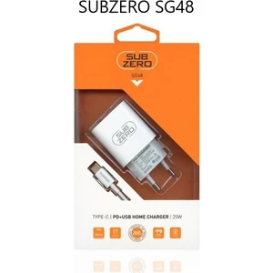 SG48 Type-C Pd+Usb Home Charger 25W