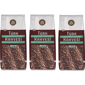 Kahve Dünyası Orta Kavrulmuş Türk Kahvesi Çekirdek 3 Adet 1 Kg.