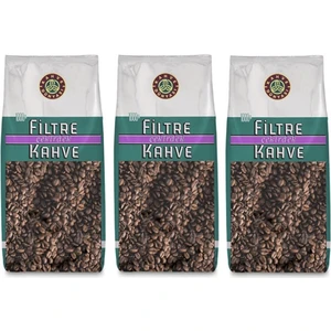 Kahve Dünyası Filtre Kahve Çekirdek 3 Adet 1 Kg.