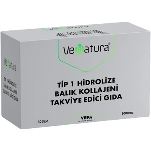 Tip 1 Hidrolize Balık Kollajeni Takviye Edici Gıda 30 Şase