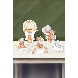 Neşeli Günlerim Ayıcık Temalı Masa Üstü Set