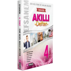 Ddy Yayınları 4. Sınıf Din Kültürü ve Ahlak Bilgisi Efsanem Akıllı Defter