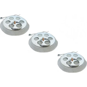 3'lü Paslanmaz Çelik Demlik Içi Çay Süzgeci