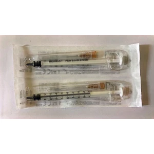 Insülin Enjektörü 1 cc 26g Kahverengi 100'lü