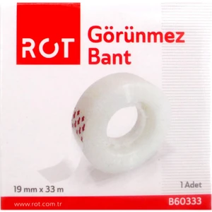 Rot Görünmez Bant 19 mm x 33 M 1 Adet