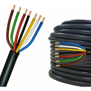 Aksan 7x1.5mm Ttr Kablo 20 Metre Bakır Tesisat Kablosu