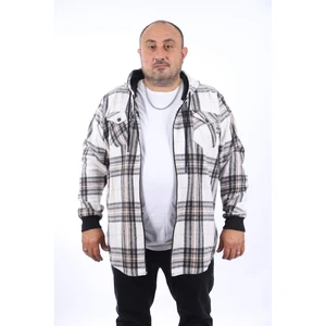 Moc Grande Mocgrande Büyük Beden Oduncu Sweat Çift Cep 22202-KAHVERENGI