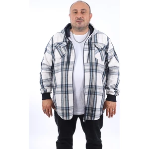 Moc Grande Mocgrande Büyük Beden Oduncu Sweat Çift Cep 22202-İNDIGO