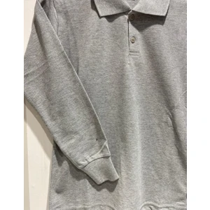 Fires Giyim Uzun Kollu Polo Yaka Okul Tshirt