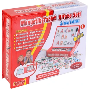 Manyetik Tablet Alfabe Seti-Yazı Tahtası 97 Parça T00036791 7910