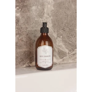 Vintage Amber Sıvı Sabunluk 500ML Amber Sıvı Sabun Deterjan Şişesi