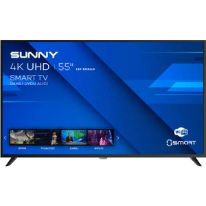SN55UAL402 55" 139 Ekran Dahili Uydu Alıcılı 4K Ultra HD Smart LED TV