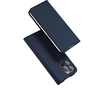 Dux Ducis Iphone 14 Pro Max (Koyu Mavi) Için Koruyucu Deri Kasa (Yurt Dışından)