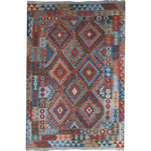 Rugs Modern Cotton Pamuklu Çok Renkli Otantik ve Etnik Desenli Kilim